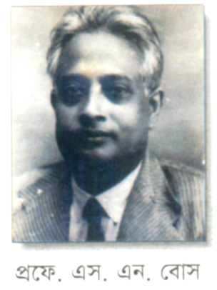 Professor S. N. Bose